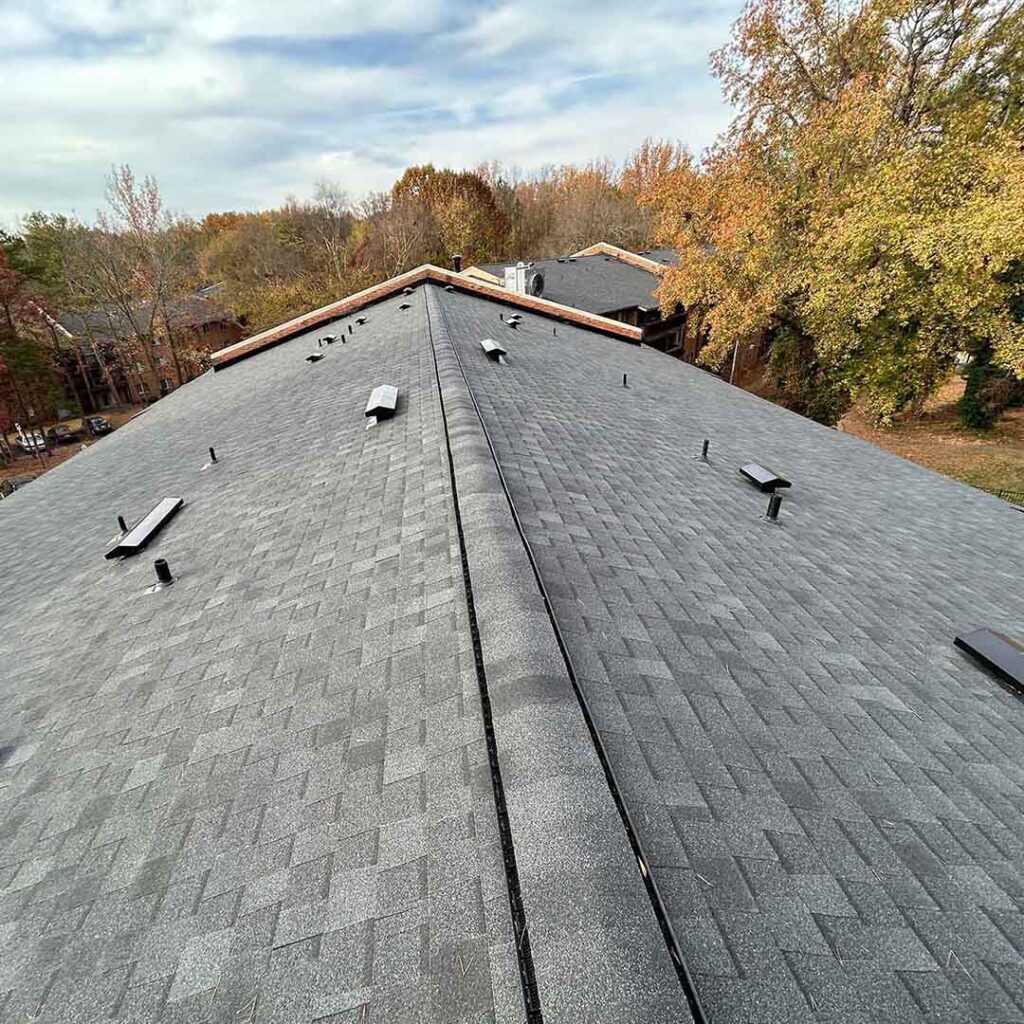 Commercial Roofing at an Apartment Complex